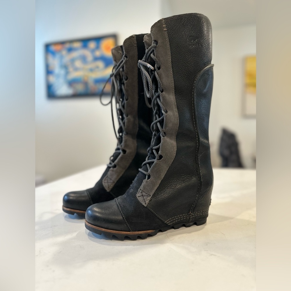 Sorel Cate wedge boots